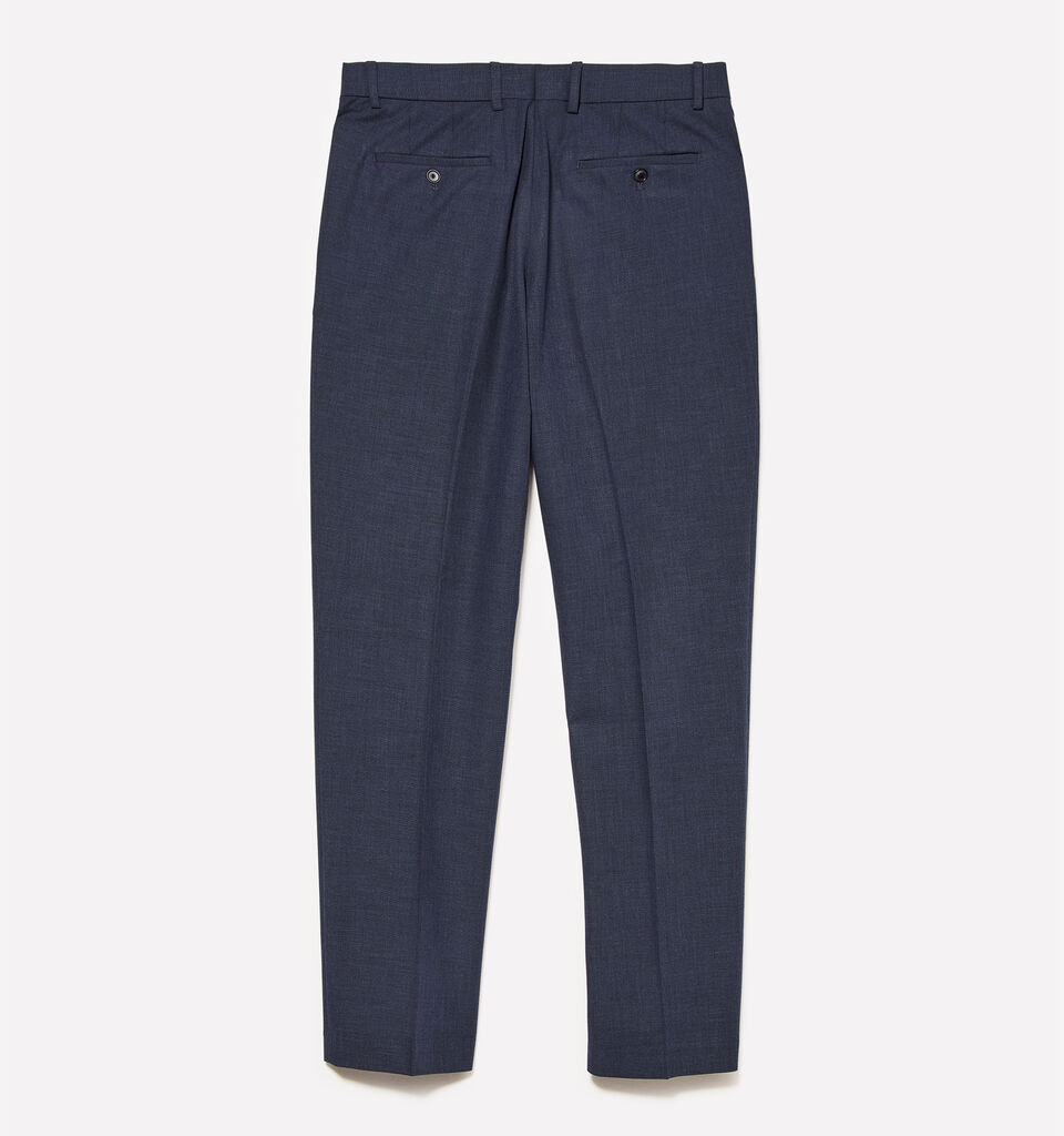 Dark blue chinos - men's slim fit trousers - Dark Blue | Sisley image number 2